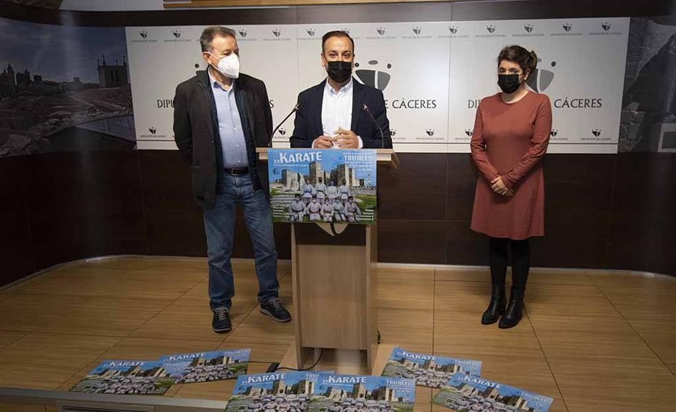 La ciudad acoge este sábado el XX Trofeo Diputación Provincial de Cáceres de Kárate