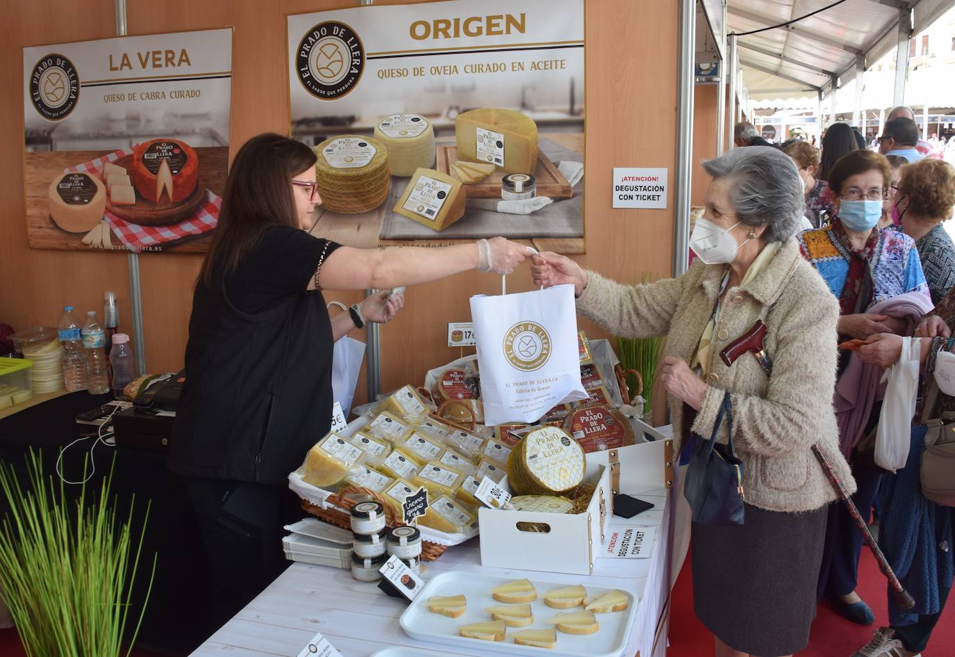 La Feria del Queso, convertida en un festival de sabores por la variedad de productos existentes