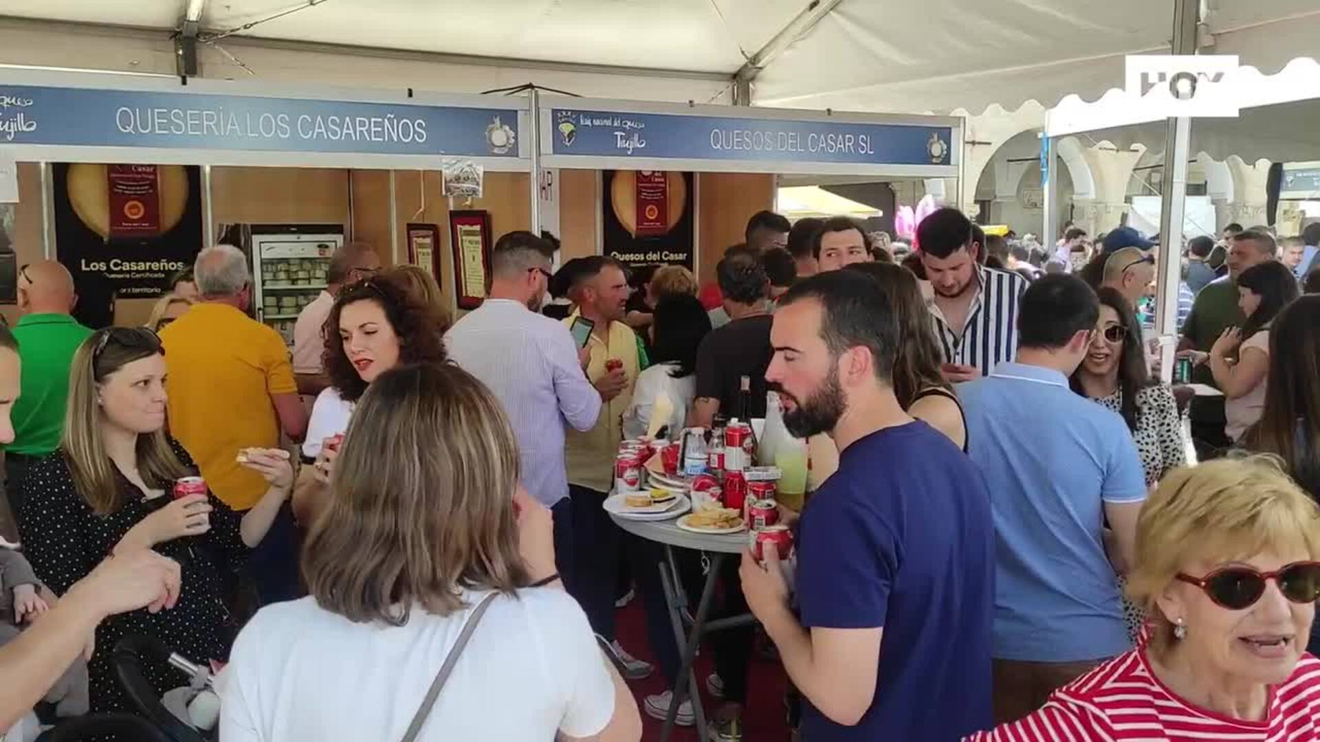 La Feria del Queso, convertida en un festival de sabores por la variedad de productos existentes