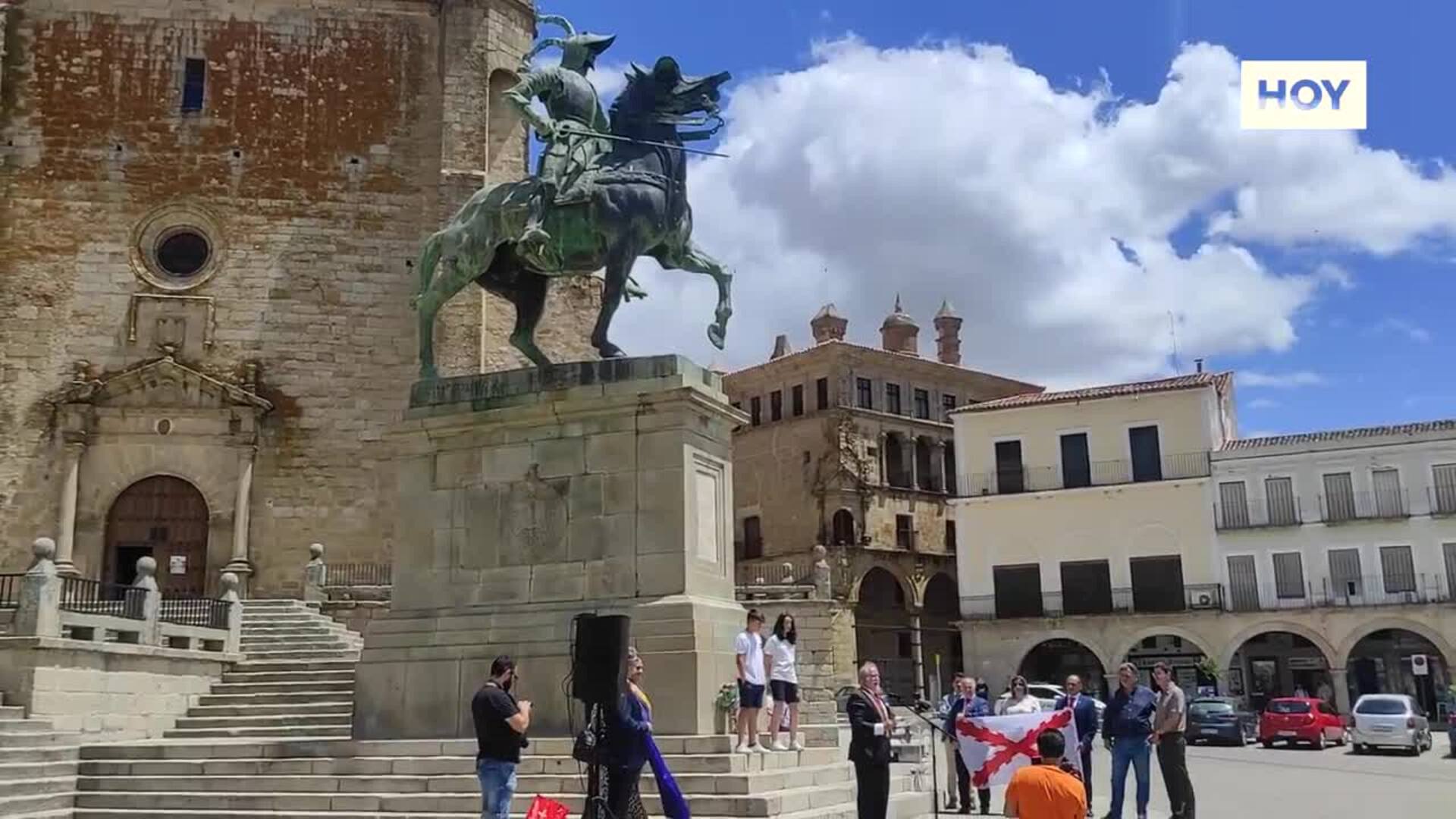 ​Un acto reivindica la figura de Pizarro y la historia de la ciudad ​