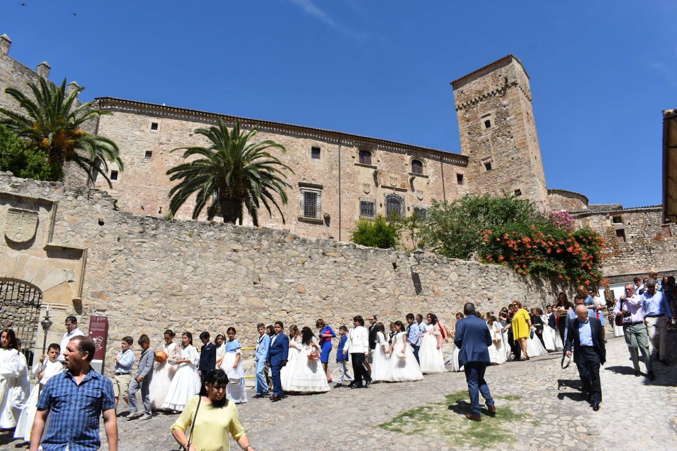 La celebración del Corpus recupera su versión tradicional