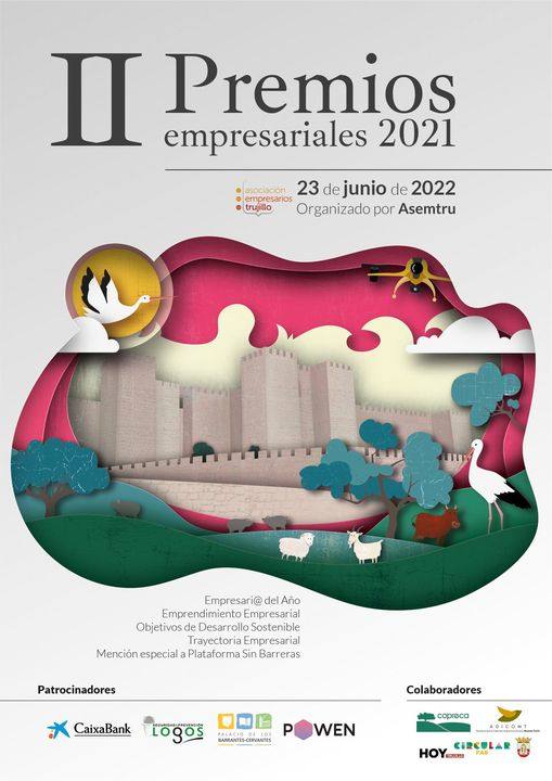 La ceremonia de los II Premios Empresariales contará con 140 personas