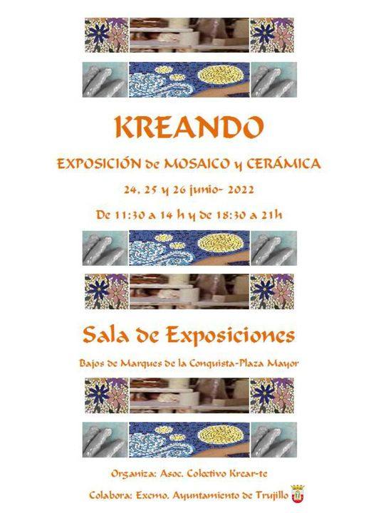 Colectivo Krearte pone en marcha su exposición de moisacos y cerámica