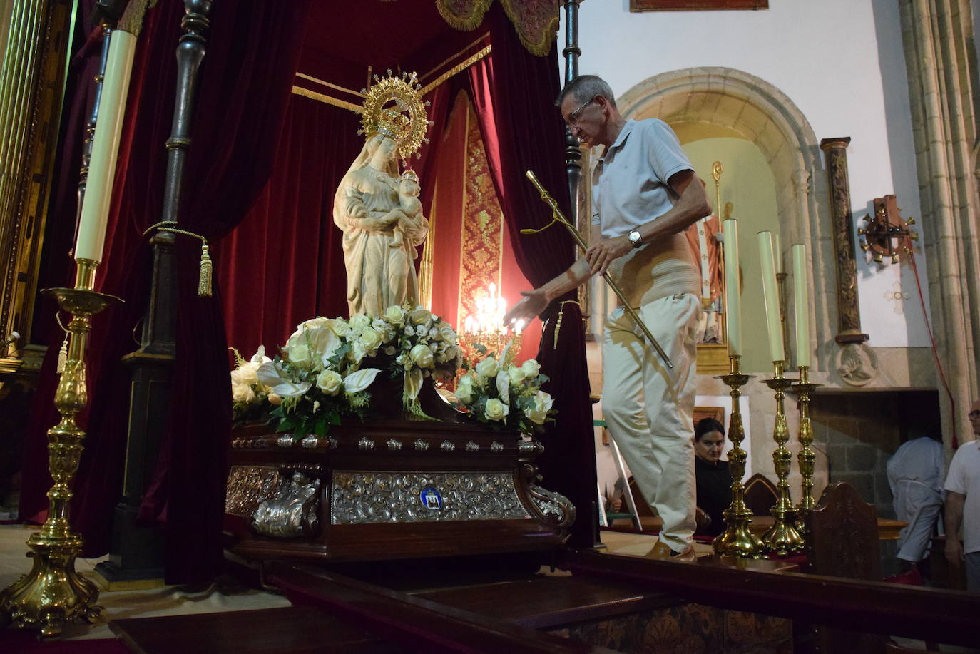 Bajada de la Virgen a San Martín