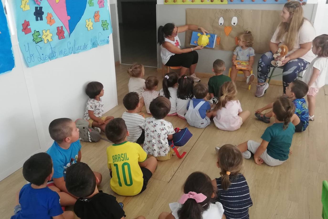 La ludoteca rural continuará en septiembre en horario de tarde