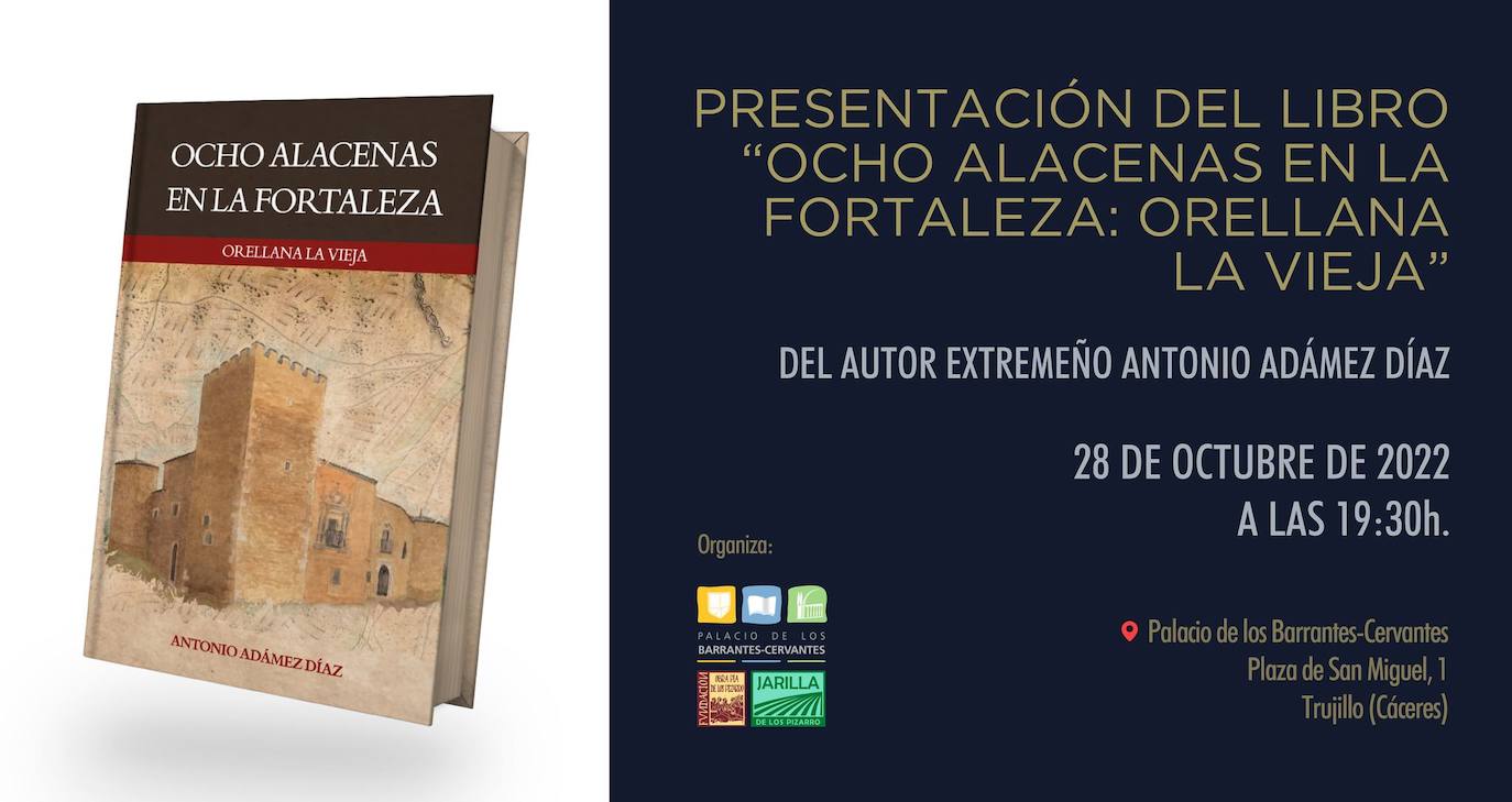 El Barrantes Cervantes acoge este viernes la presentación del libro 'Ocho alacenas en la fortaleza'