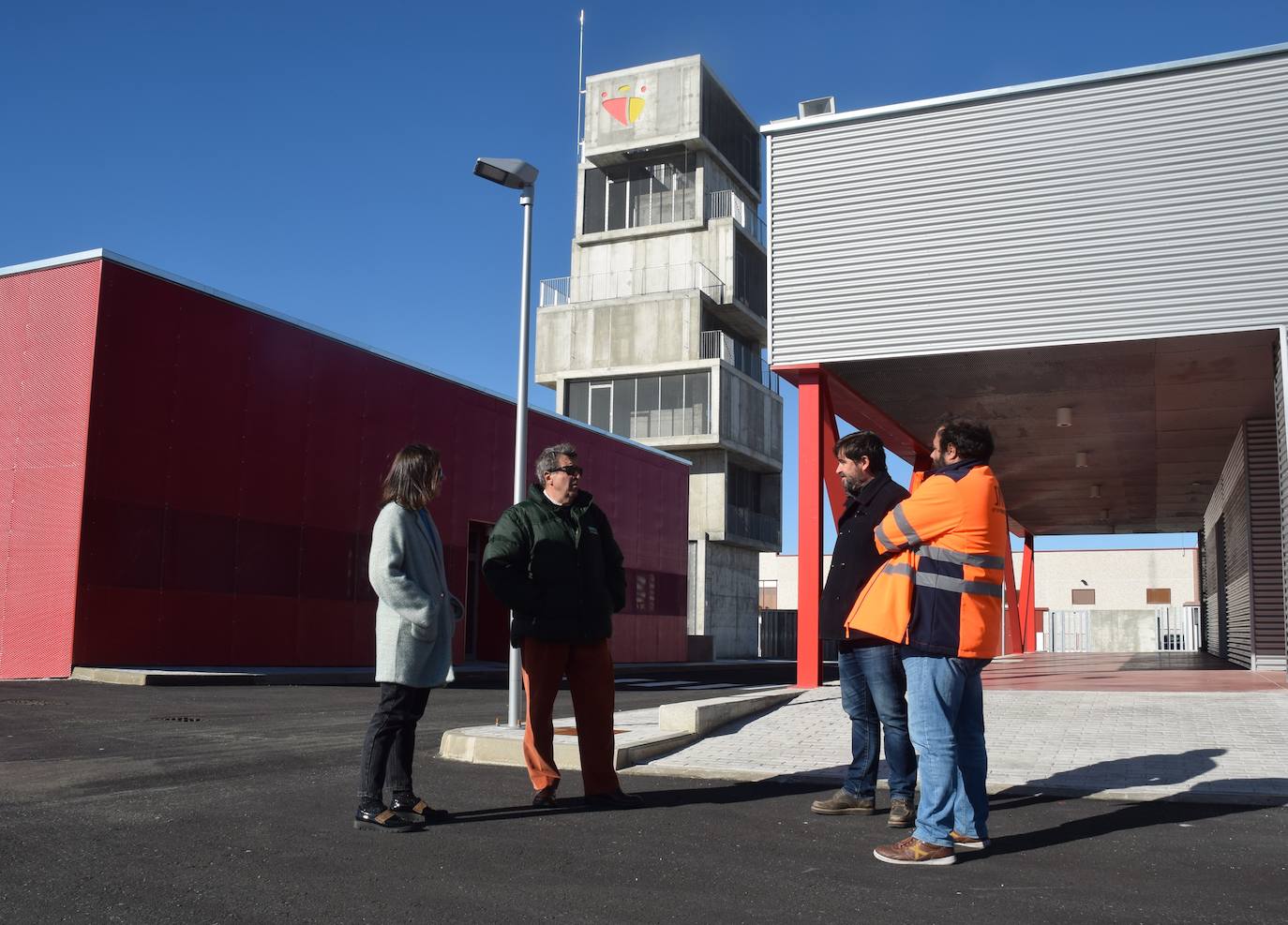 El parque de bomberos será entregado próximamente