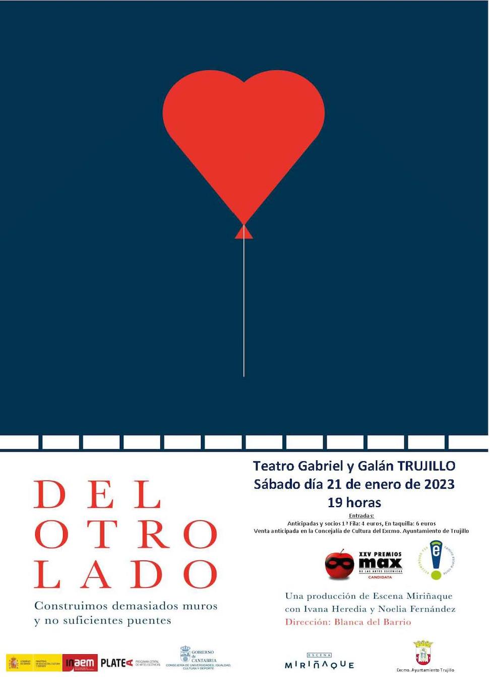 La actividad cultural de los próximos días incluye una obra de teatro y la exposición sobre Francisco Becerra