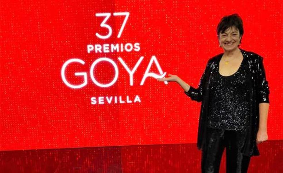 Carmen Sánchez, la representación trujillana en la última gala de los Premios Goya