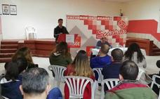 El PSOE celebra un acto público para afiliados, simpatizantes y valverdeños