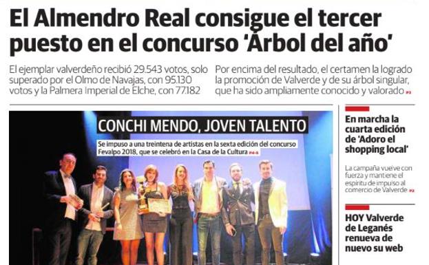 Hoy se publica la edición 87 de HOY Valverde de Leganés