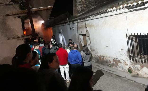 Se incendia una vivienda de la calle Bóvedas