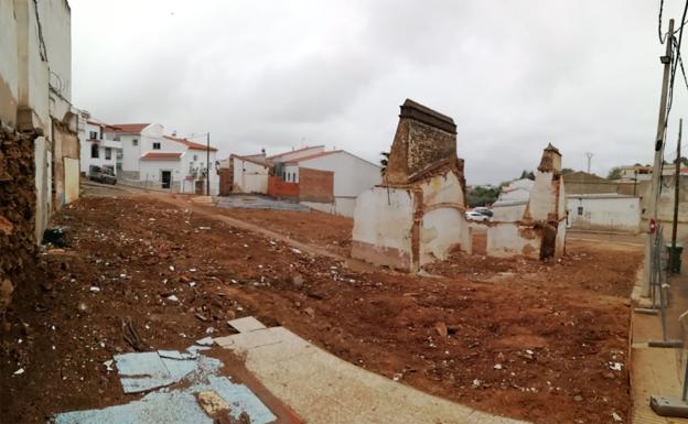 Derribadas las viviendas de la calle Bóvedas para hacer un Centro de Interpretación