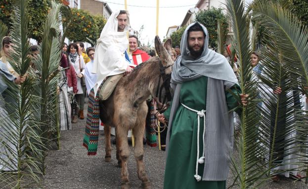 La Semana Santa Valverdeña se inicia con el Domingo de Ramos