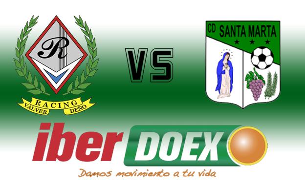 El Racing Valverdeño recibe al Santa Marta esta noche