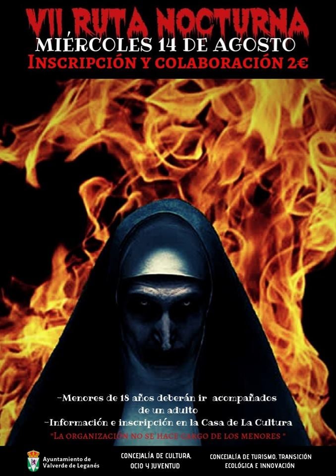 Este miércoles, VII Ruta Nocturna