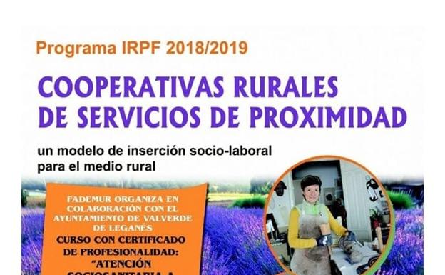 Reunión informativa para el curso de atención sociosanitaria