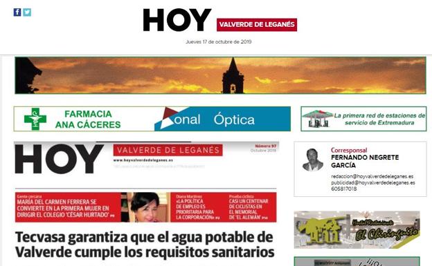 HOY Valverde tuvo más de 3.400 navegadores únicos en septiembre