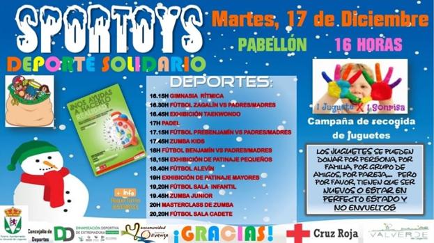 Este martes, Sportoys: deporte solidario