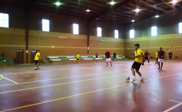 La liga de fútbol sala para hasta enero