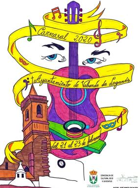 Chema Escalera, ganador del concurso del cartel del Carnaval
