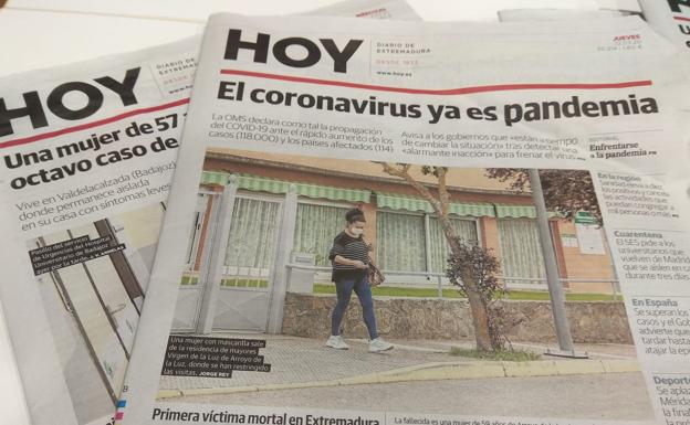 Los periódicos, productos de primera necesidad