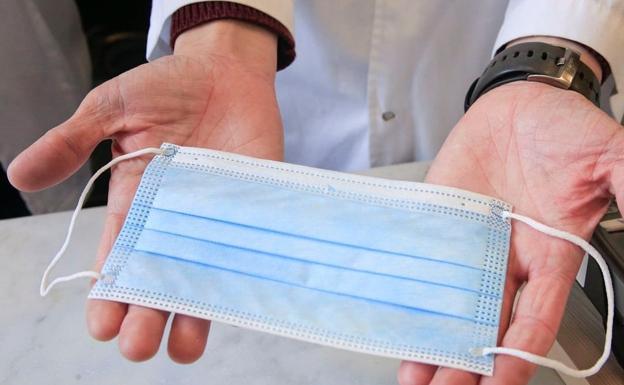 En reparto las 600 mascarillas que han llegado a Valverde