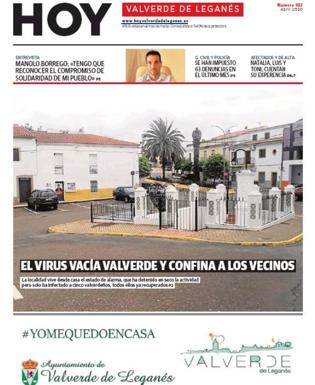 HOY se publica la edición número 103 de HOY Valverde de Leganés