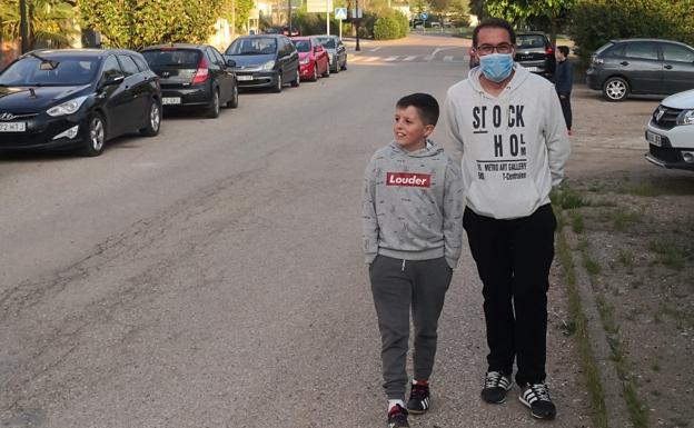 Y por fin los niños salieron a las calles