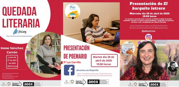 Tertulias literarias, formación online y un foro sobre ODS