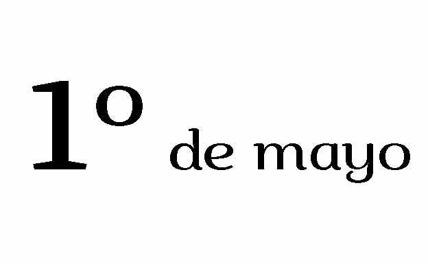 Un primero de mayo confinado en casa