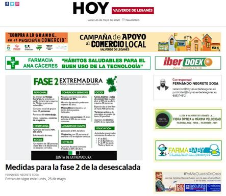 HOY Valverde de Leganés consigue más de 15.000 usuarios en abril