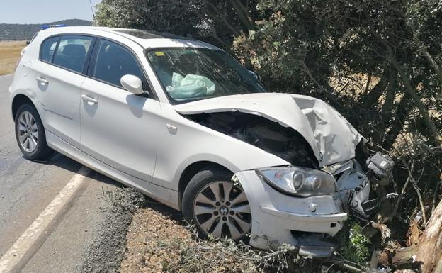 Accidente de tráfico en la carretera de La Albuera