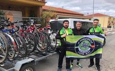 Se entregan las bicicletas donadas a SOGUIBA