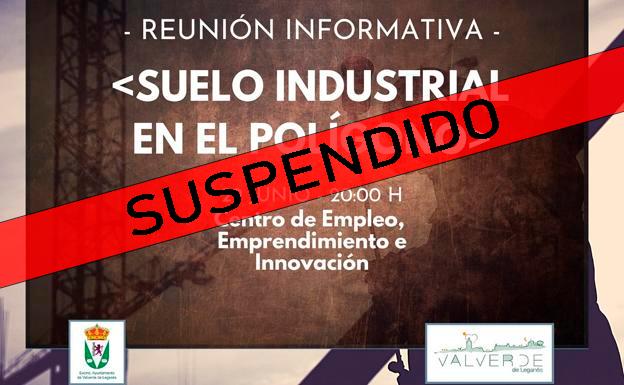 Suspendida la reunión para la ampliación del Polígono Industrial
