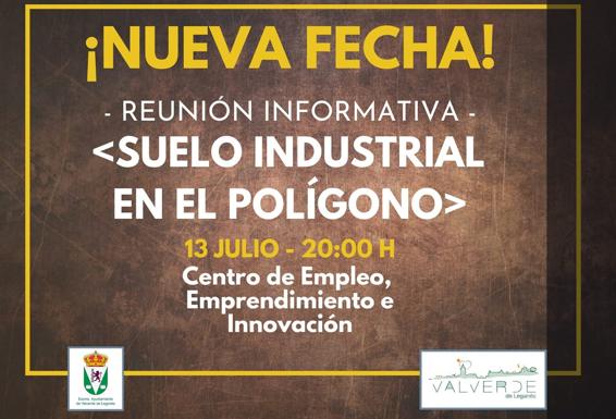 La reunión para la ampliación del Polígono Industrial 'Cuatro Caminos' se celebrará este lunes