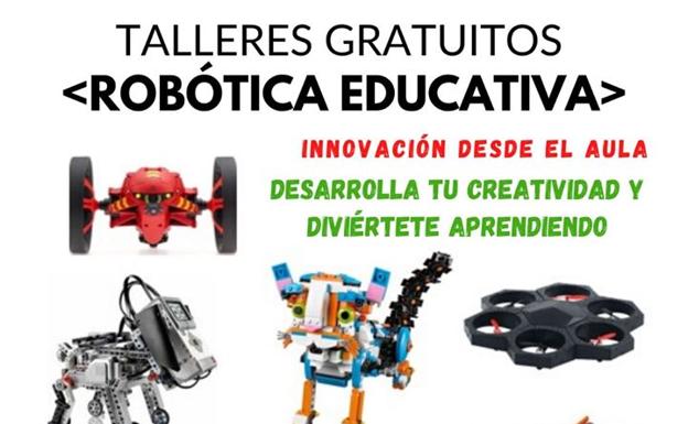 Se organizan talleres de robótica educativa