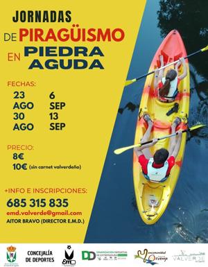 ¿Quieres practicar piragüismo en el pantano?