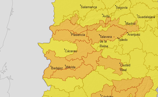 Vuelve la alerta naranja por altas temperaturas