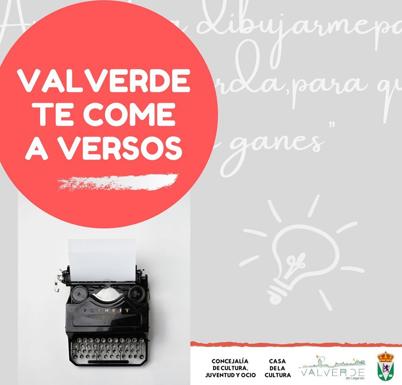 Nace la iniciativa 'Valverde te comer a versos'