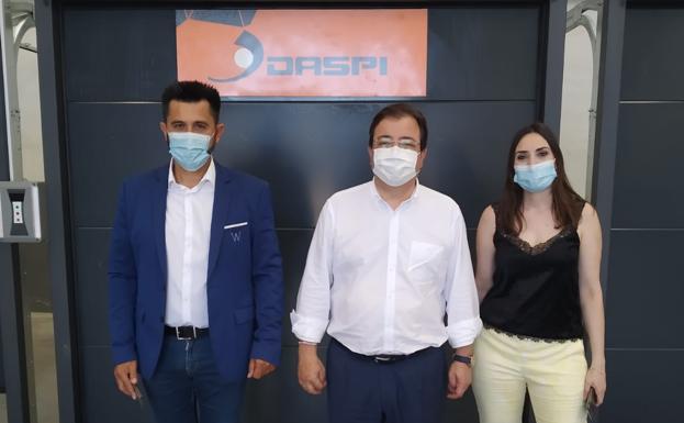 El presidente de la Junta visita 'DASPI ITALY SL'