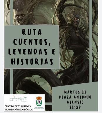 Este martes, nueva ruta sobre cuentos, mitos y leyendas de Valverde de Leganés