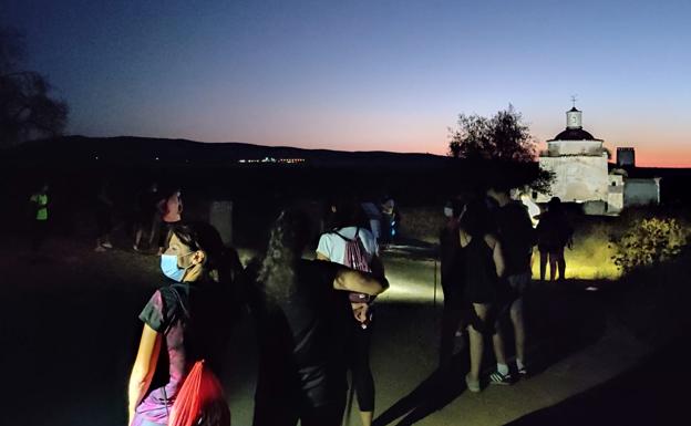 Satisfacción general en la ruta nocturna al Convento 'Madre de Dios'