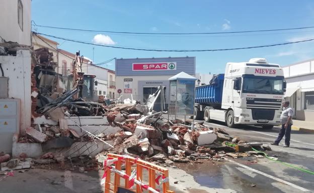 En marcha las obras de la avenida de la Paz y el derribo de la Casa de las Aguas