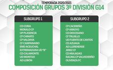 El Racing Valverdeño jugará en el subgrupo 2 de la Tercera División
