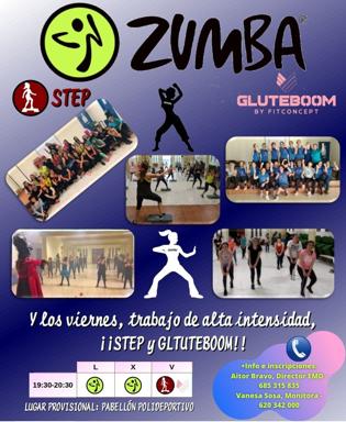 Vuelven las clases de Zumba Step