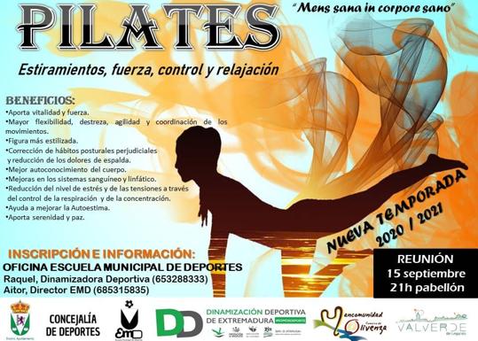 Reunión informativa para las clases de pilates