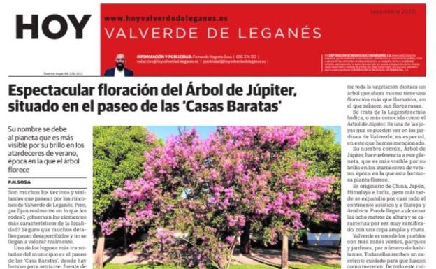 Se publica la edición 108 de HOY Valverde de Leganés