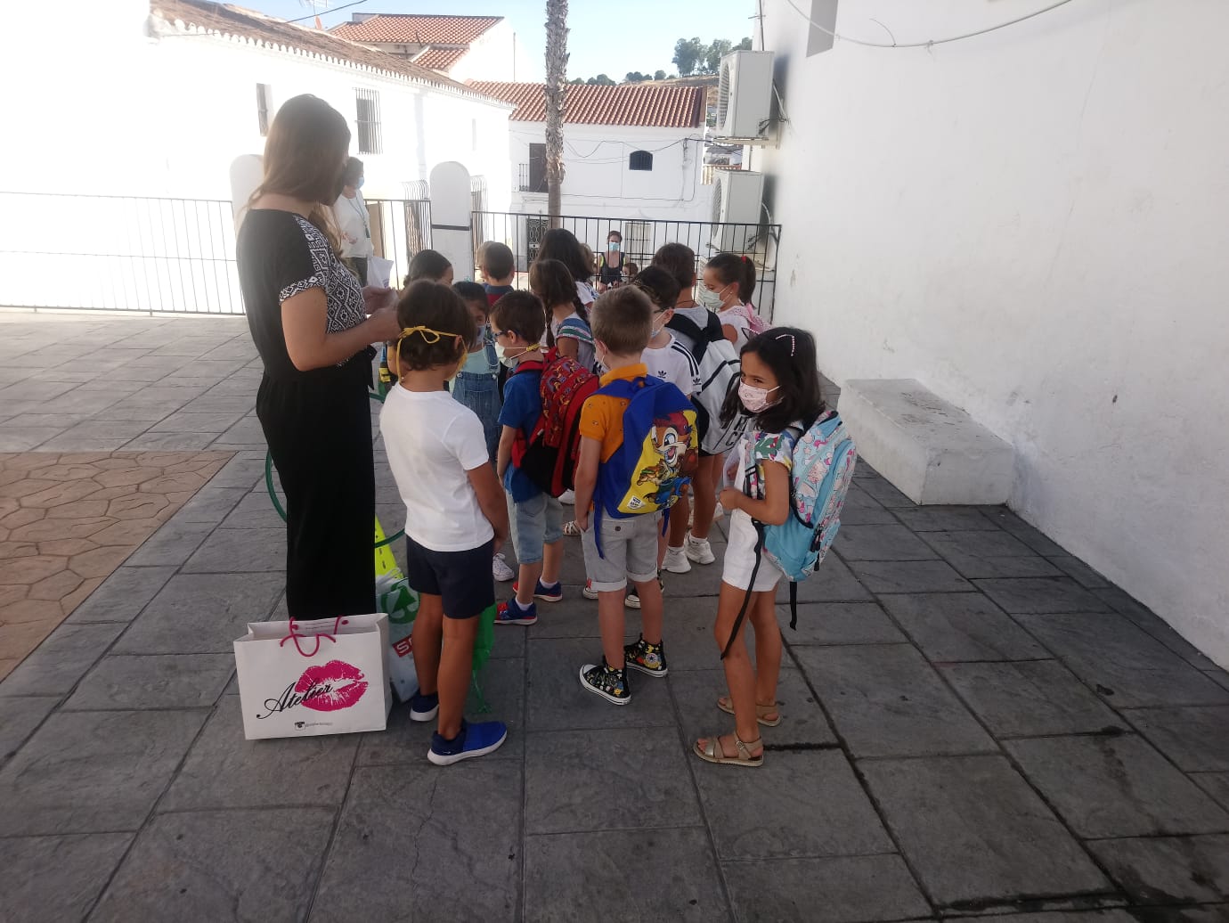 Primer día en los centros educativos 2020