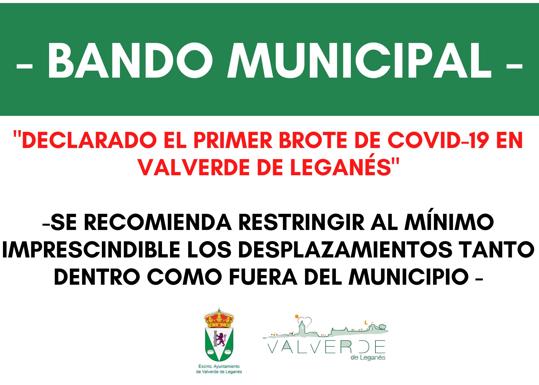 Declarado el primer brote en Valverde de Leganés